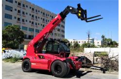 China World 5ton Rough Terrain Forklift With Certification Telescopic Handler supplier