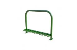 China Sheffield Single Sided Scooter Parking Rack Hardware Fabrication E Scooter Rack supplier