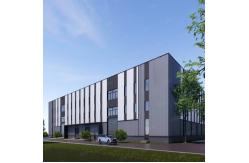 China Custom Modern Prefab Metal Buildings , Frame Structure Building Construction supplier