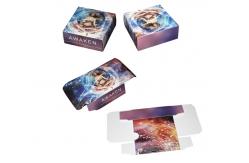 China Custom Fancy Art Paper Soap Box Packaging Window Box With Artwork Printing supplier