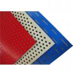 Melamine Surface Perforated Wood Acoustic Panels Polyester Fiber Hotel Acoustic Board for sale