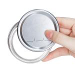                  Customized Shape 70mm 86mm Bulk Regular Silver Tinplate Lug Caps for Home Canning              for sale