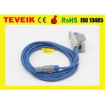 MS3-109069 Edan Compatible SpO2 Sensor, Readel 6pins Audlt Finger Clip Medical cable for sale