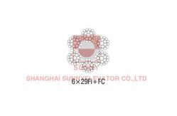 China Elevator Steel 6x19 Large Diameter Wire Ropes for Traction Machine supplier