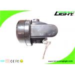 Lightweight Mining Cap Lights 4000 Lux Plug - In Charging With Helmet Bracket