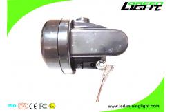 China Lightweight Mining Cap Lights 4000 Lux Plug - In Charging With Helmet Bracket supplier