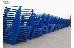China Customized Steel Stacking Racks , Storage / Transport Pallet Stacking Frames supplier