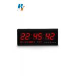 Custmoized Temperature Calendar Month Day Week LCD Display 7 Segment With Light for sale