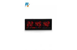 China Custmoized Temperature Calendar Month Day Week LCD Display 7 Segment With Light supplier