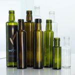 Recyclable 250Ml 500Ml 750Ml Kitchen Square Vinegar Glass Olive Oil Bottles With Cap