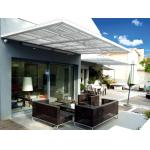 Outdoor Garden Modern Aluminum Pergola Rustproof Green Roof Pergolas for sale