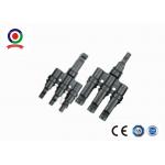 Waterproof Solar Branch Connector 3 To 1 Joint Class II High Voltage CE Certification for sale