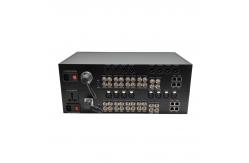 China Customized Multi-functional SMPTE Hybrid Video/ Audio/ Ethernet Transmission Equipment Over Optical Fiber supplier