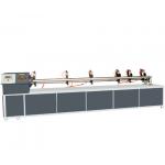 Multi Knife Pneumatic 76mm Cardboard Tube Cutting Machine With Plc Control System for sale