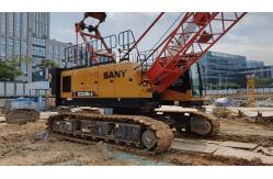 China 2021 Sany 60 Ton Crawler Crane 43m Maximum Lifting Height Excellent Condition supplier