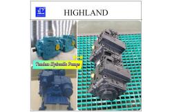 China Variable Displacement Hydraulic Piston Pump For Skid Steer Loaders Black supplier