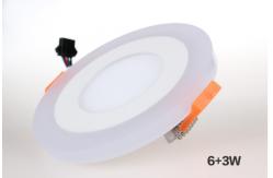 China Insert Version 18W Blue Edge Led Kitchen Downlights supplier