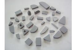 China Shield tungsten carbide cutter For rotary percussion bits , YK05 / YG8 / WC / Cobalt supplier