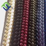 Multi Color Double Braided Nylon Rope 1/4 - 1 Boat Mooring Rope Sailing Yacht Rope for sale