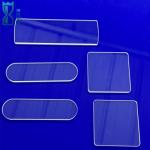 High Permeability UV Quartz Window Sheet JGS1 / JGS2 / JGS3 Quartz Glass Sheet for sale