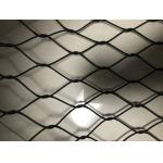 Zoo SS 316 Woven Wire Mesh Rhombus Impact Resistance Excellent Flexible Performance