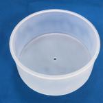 Frosted Surface Quartz Glass Cup Fused Quartz Crucible For Plasma Coating Machine