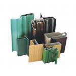 Colorful Powder Coated T3 6063 Aluminium Door Frame for sale