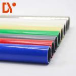 Customized ESD ABS Coated Pipes Plastic Coated Steel Lean Pipe / Tube For Rack System for sale