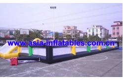 China Portable Large Inflatable Soccer Pitch For Commercial Use , Inflatable Soccer Field supplier