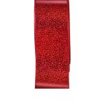 Eco Friendly Personalised Printed Ribbon Red / Glitter Color Custom Size for sale