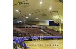China Multifunction Indoor Retractable Bleacher Seating System supplier