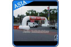 China Bicycle Competition Finish Line Arch Inflatable With Leg For Rental supplier