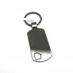 Siliver Zinc Alloy Metal Keychain Holder For Souvenirs for sale