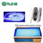 Flexible High Transparent Liquid Silicone Rubber Extrusion Led Strip Hose for sale