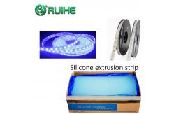 China Flexible High Transparent Liquid Silicone Rubber Extrusion Led Strip Hose supplier