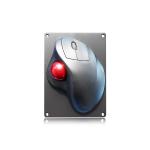 IP52 Ergonomic Industrial Trackball Mouse 34.0mm Panel Mounting USB Interface for sale