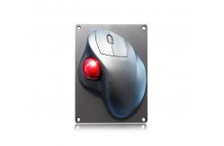 China IP52 Ergonomic Industrial Trackball Mouse 34.0mm Panel Mounting USB Interface supplier