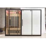 Wet Dry Steam 110V/220V/380V Sauna Room Far Infrared Light Therapy Room for sale