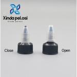 Customized Plastic Squeeze Bottle Closure With Silicone Valve For Sauce Dispensing