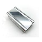 6063 T5 Bright Silver Polished Aluminum Profile Building Decoration for sale