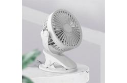 China Plastic Rechargeable Clip Fan Clip On Oscillating Fan Three Speed supplier