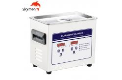China Metal 40KHz 3.2L 120W Table Top Ultrasonic Cleaner supplier