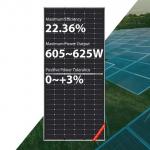 605W 610W Jinko Solar Panel 625W Warehouse All Black Mono Solar Panels for sale