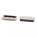 1.5H Right Angle 0.5mm Pitch FPC Connector SMT ZIF Type 4-60Pin for sale