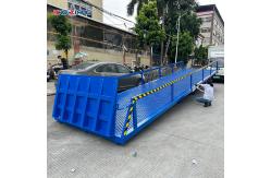 China 1m High Guardrail Mobile Dock Ramp Loading Dock Ramps For Forklift supplier