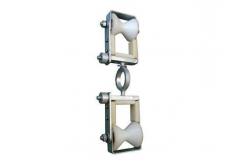 China Optical Fiber Cable Stringing Pulley SH2 - OPGW2 Cable Replacement Double Pulley supplier