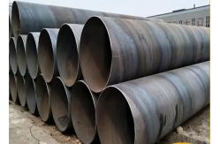 China SSAW Welded Steel Pipes With API 5L Standard SGS Inspection And Wide Diameter supplier
