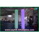 3m High  Led Light Inflatable Yard Decorations Wedding Use Green