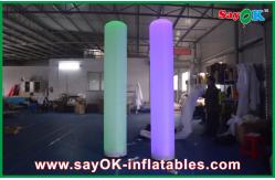 China 3m High  Led Light Inflatable Yard Decorations Wedding Use Green supplier