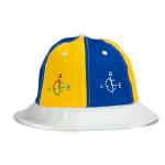 Plain Pattern Outside Fisherman Bucket Hat With String Mix Panels Style